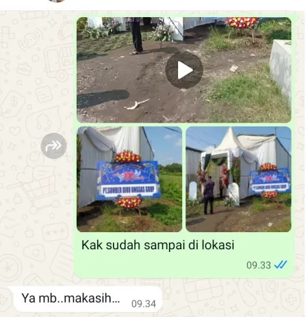 Pengiriman Karangan Bunga Sumbersari Pagaden