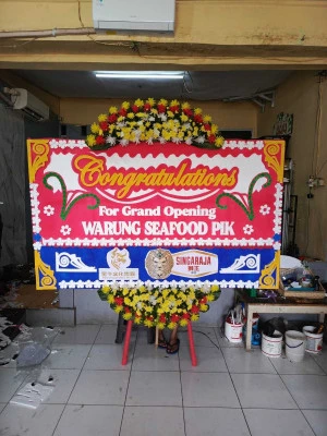 Papan Bunga di Sumbersari Pagaden